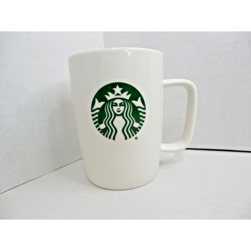 Starbucks Coffee Mug Mermaid Siren Green White Logo 10.8 fl oz Classic 2017